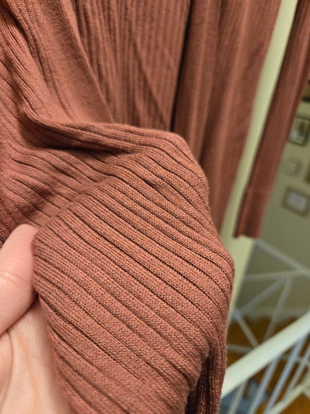 Loft Long Ribbed Cardigan - Picture 2 of 4